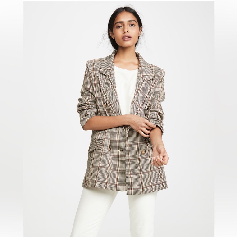 Lioness The Don Jacket Beige Check, XS